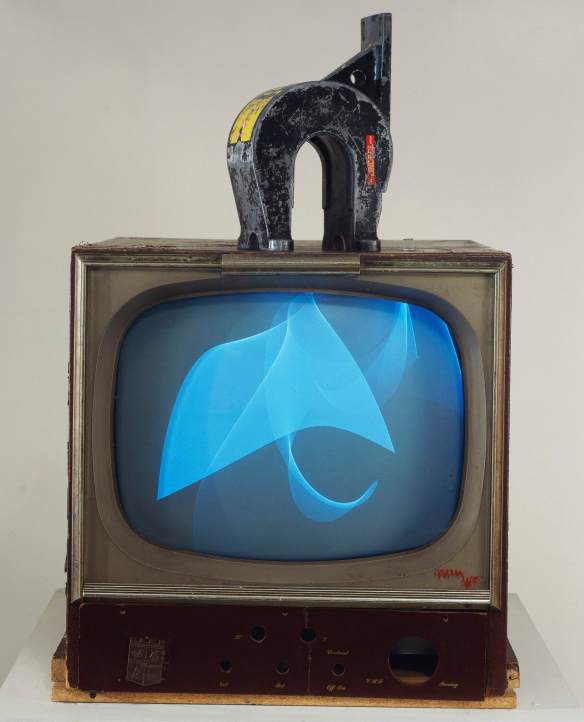 Nam June Paik, TV and Magnet, 1965