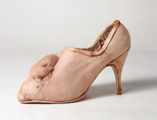 Birgit Jurgenssen, Pregnancy Shoe, 1976