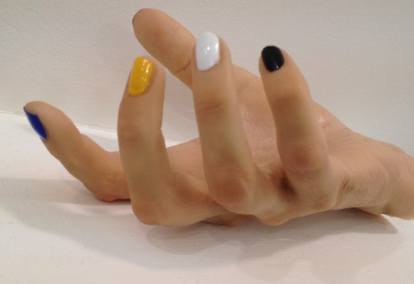 Gillian Wearing, My Hand (close up), 2012