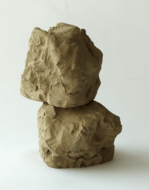 Fischli Weiss Rock - clay multiple 2012-13