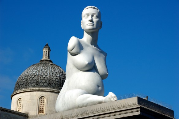 Marc Quinn, Alison Lapper Pregnant, 2005 (Fourth Plinth, Trafalgar Square)