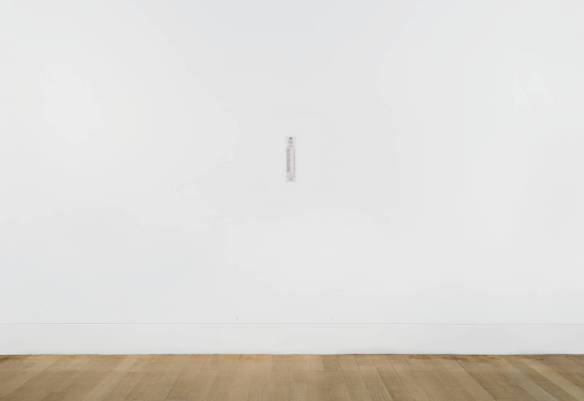 Ceal Floyer, Monochrome Till Receipt (White), 1999 (2009 version)