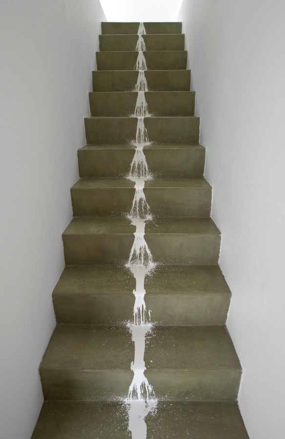 Ceal Floyer, Taking a Line for a Walk, 2008 