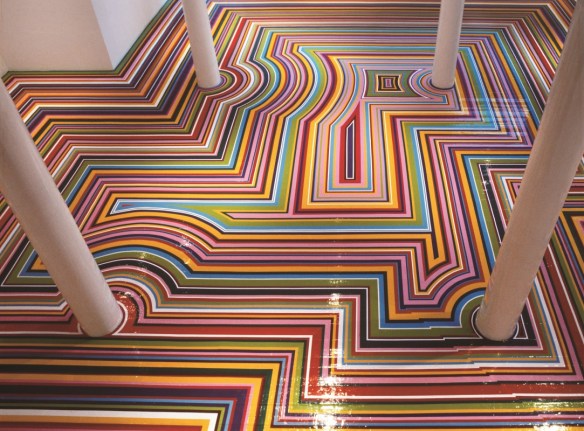 Jim Lambie, Zobop Colour, 1999